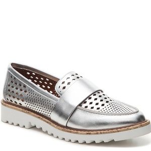 Crown Vintage MIAA Loafer Silver Metallic 9